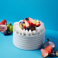 Fresh Fruit Cream Cake